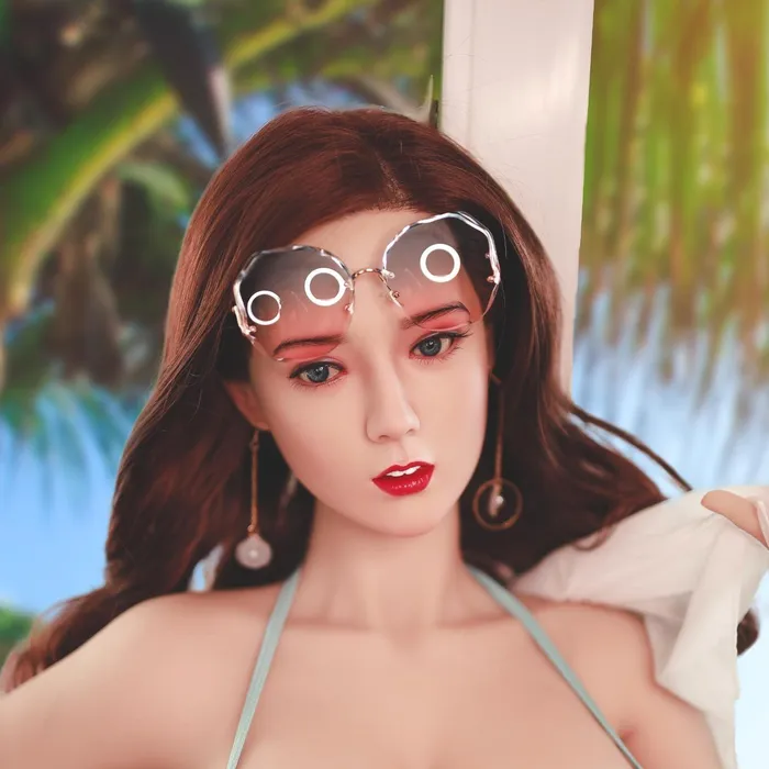 Neodoll Sugar Babe Male Sex Toys Neodoll Sugar Babe Gracelynn Silicone Sex Doll Head Implanted Hair Silicone Colour
