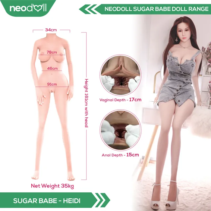 Neodoll Sugar Babe Male Sex Toys Neodoll Sugar Babe Heidi Silicone TPE Hybrid Sex Doll Uterus Implanted Hair 161cm Silicone Colour Neodoll Sugar Babe Male Sex Toys Neodoll Sugar Babe Heidi Silicone TPE Hybrid Sex Doll Uterus Implanted Hair 161cm Silicone Colour