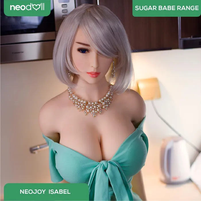 Neodoll Sugar Babe Male Sex Toys Neodoll Sugar Babe Isabel Realistic Sex Doll Gel Breast Uterus 170cm White