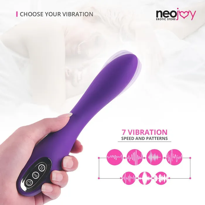 Neojoy Female Sex Toys Neojoy GSpot Roller Silicone Vibrator With Rolling Bead MultiSpeeds Sex Toy