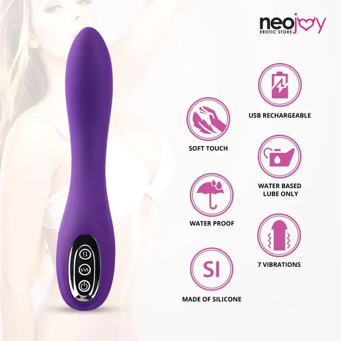 Neojoy Female Sex Toys Neojoy GSpot Roller Silicone Vibrator With Rolling Bead MultiSpeeds Sex Toy