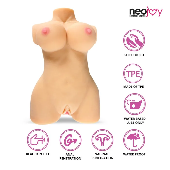 Neojoy Neojoy Love Doll TPE with Realistic Ass and Vagina 55Kg Male Sex Toys