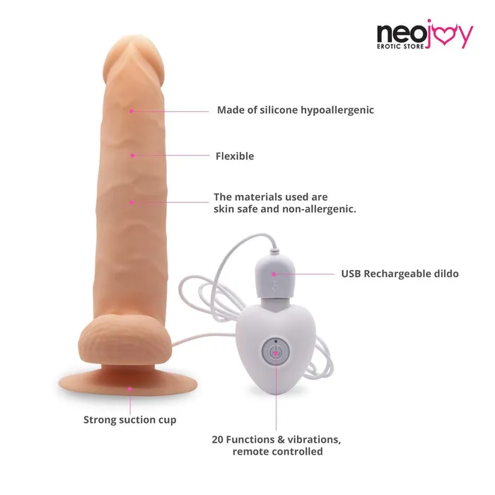 Neojoy Silicon Flesh Ultra Realistic Dildo With Suction Cup Flesh 223cm 88 inch Neojoy Female Sex Toys