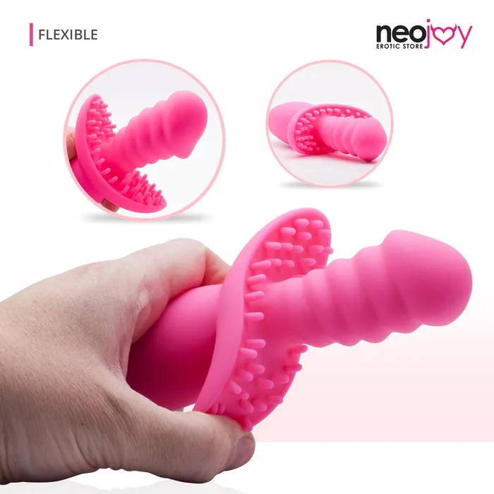 Neojoy Silicone Twist Gspot Clitoral Vibrator 10Speed Functions Pink Neojoy Vibrators