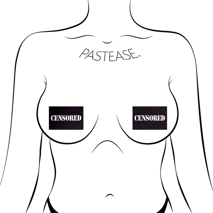 Nipple Clitoral Toys Pastease Pastease Censored Nipple Pasties