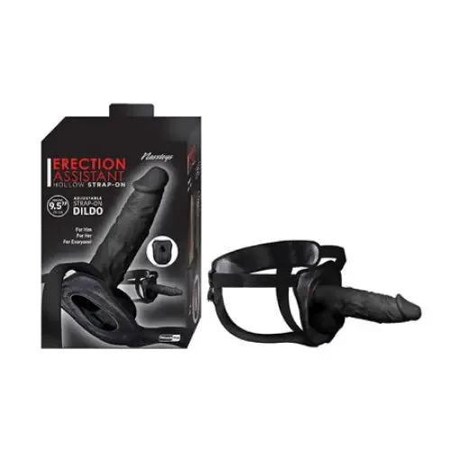 Novelties By Nasswalk Female Sex Toys Erection Assistant Hollow StrapOn 95 in Black Novelties By Nasswalk Female Sex Toys Erection Assistant Hollow StrapOn 95 in Black