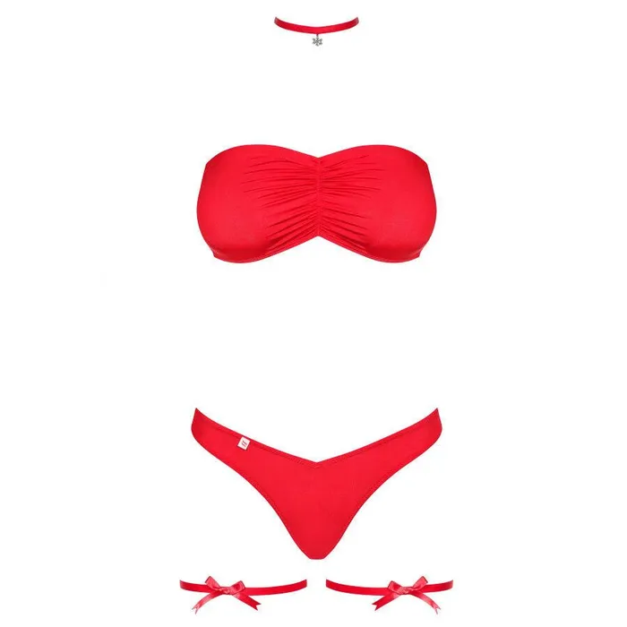 Obsessive Anal Obsessive Kissmas Set Red LXL Obsessive Anal Obsessive Kissmas Set Red LXL