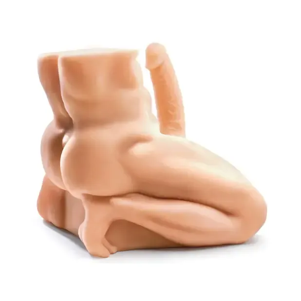 PDX Fuck Me Silly Man Anal Masturbator With 8 in Dildo Beige Fuck Me Silly Male Sex Toys PDX Fuck Me Silly Man Anal Masturbator With 8 in Dildo Beige Fuck Me Silly Male Sex Toys