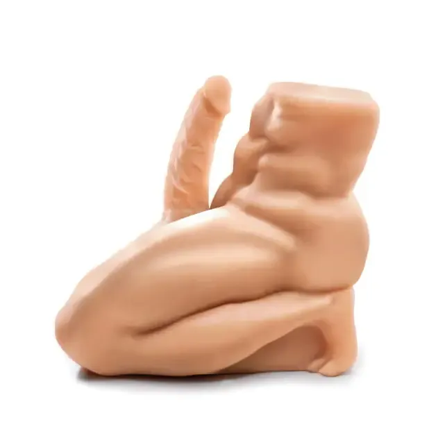 PDX Fuck Me Silly Man Anal Masturbator With 8 in Dildo Beige Fuck Me Silly Male Sex Toys PDX Fuck Me Silly Man Anal Masturbator With 8 in Dildo Beige Fuck Me Silly Male Sex Toys