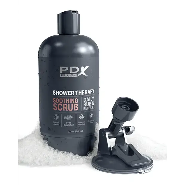 PDX Plus Male Sex Toys PDX Plus Shower Therapy Soothing Scrub PDX Plus Male Sex Toys PDX Plus Shower Therapy Soothing Scrub