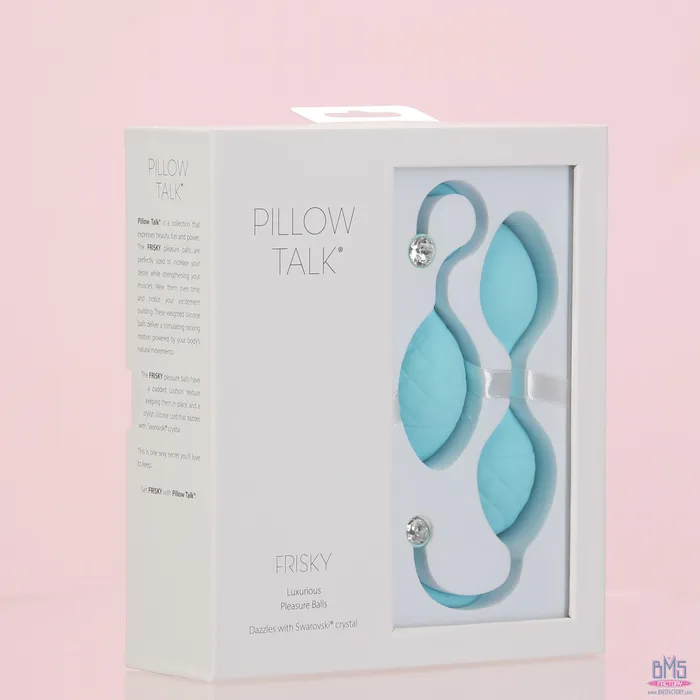 Pillow Talk Pillow Talk Frisky Kegel Balls Teal Female Sex Toys