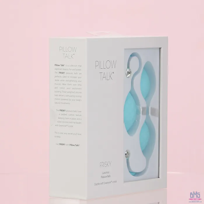 Pillow Talk Pillow Talk Frisky Kegel Balls Teal Female Sex Toys