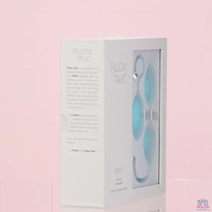 Pillow Talk Pillow Talk Frisky Kegel Balls Teal Female Sex Toys