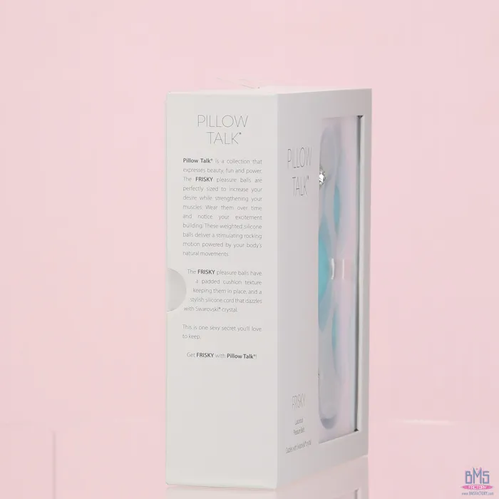 Pillow Talk Pillow Talk Frisky Kegel Balls Teal Female Sex Toys