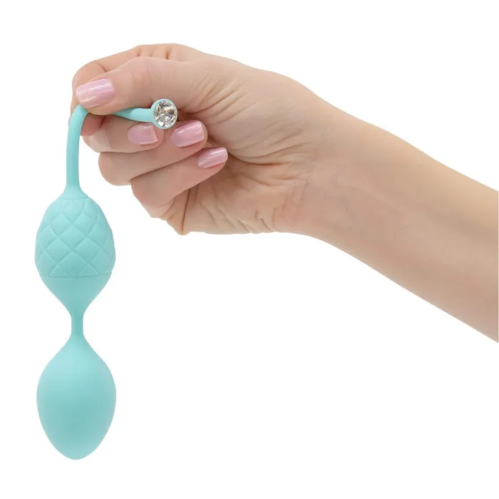 Pillow Talk Pillow Talk Frisky Kegel Balls Teal Female Sex Toys