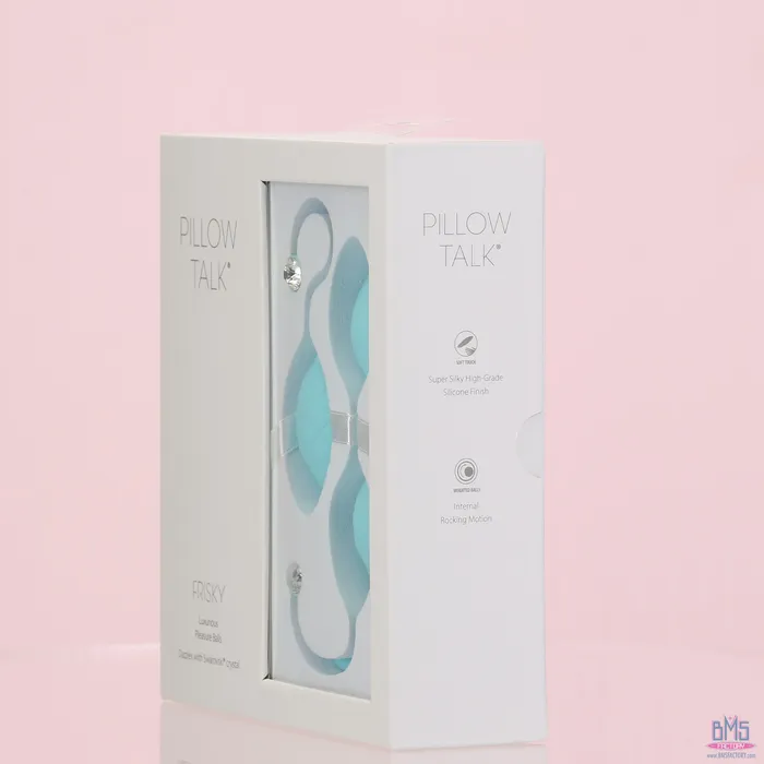 Pillow Talk Pillow Talk Frisky Kegel Balls Teal Female Sex Toys
