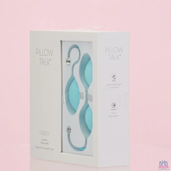 Pillow Talk Pillow Talk Frisky Kegel Balls Teal Female Sex Toys