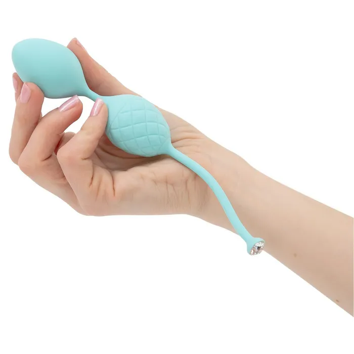Pillow Talk Pillow Talk Frisky Kegel Balls Teal Female Sex Toys