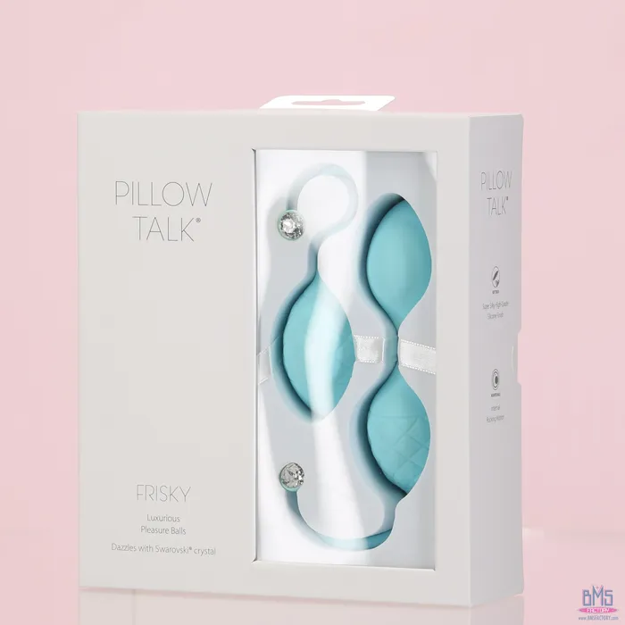 Pillow Talk Pillow Talk Frisky Kegel Balls Teal Female Sex Toys