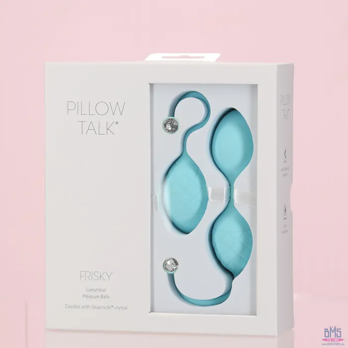 Pillow Talk Pillow Talk Frisky Kegel Balls Teal Female Sex Toys
