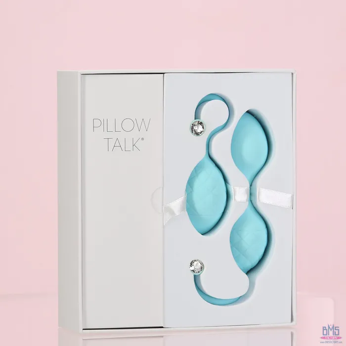 Pillow Talk Pillow Talk Frisky Kegel Balls Teal Female Sex Toys