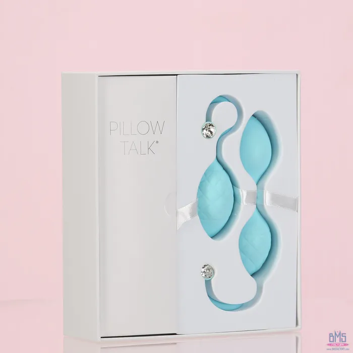 Pillow Talk Pillow Talk Frisky Kegel Balls Teal Female Sex Toys