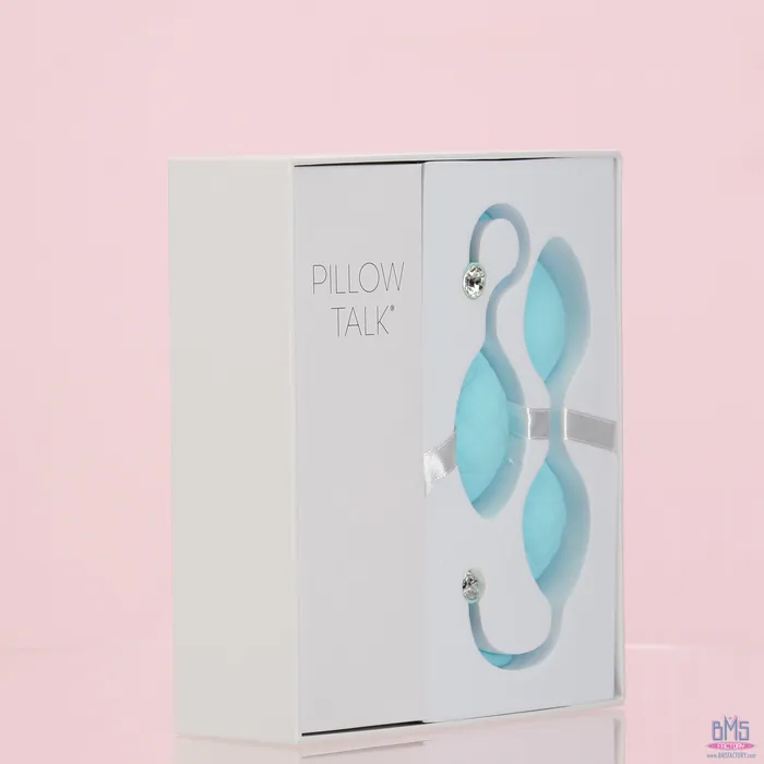 Pillow Talk Pillow Talk Frisky Kegel Balls Teal Female Sex Toys