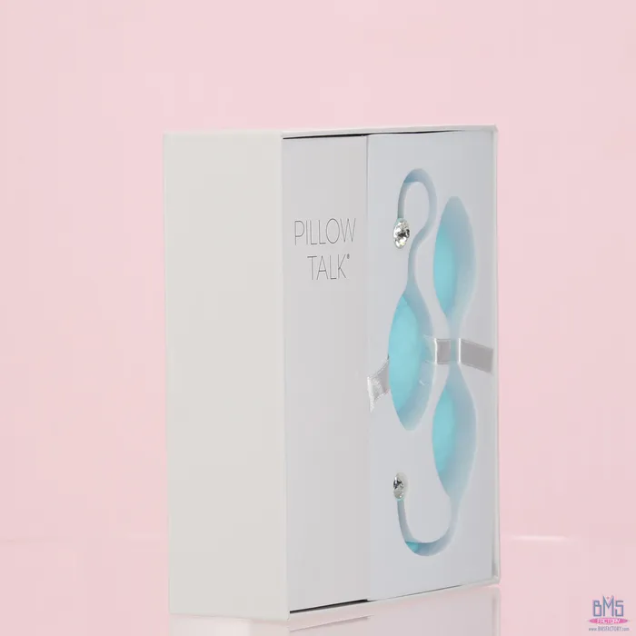 Pillow Talk Pillow Talk Frisky Kegel Balls Teal Female Sex Toys