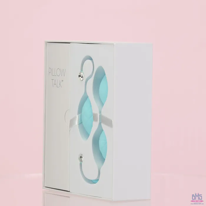Pillow Talk Pillow Talk Frisky Kegel Balls Teal Female Sex Toys