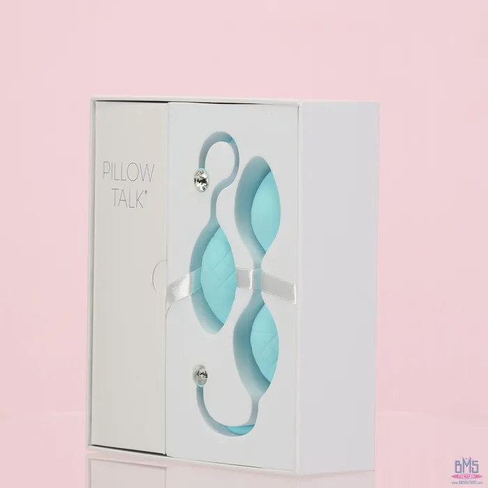 Pillow Talk Pillow Talk Frisky Kegel Balls Teal Female Sex Toys