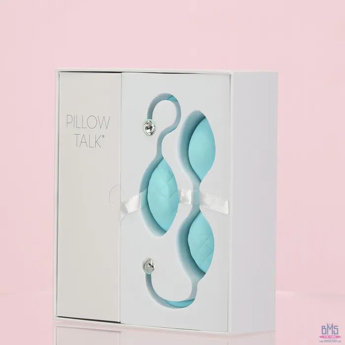 Pillow Talk Pillow Talk Frisky Kegel Balls Teal Female Sex Toys