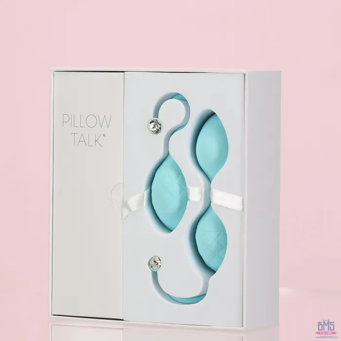 Pillow Talk Pillow Talk Frisky Kegel Balls Teal Female Sex Toys