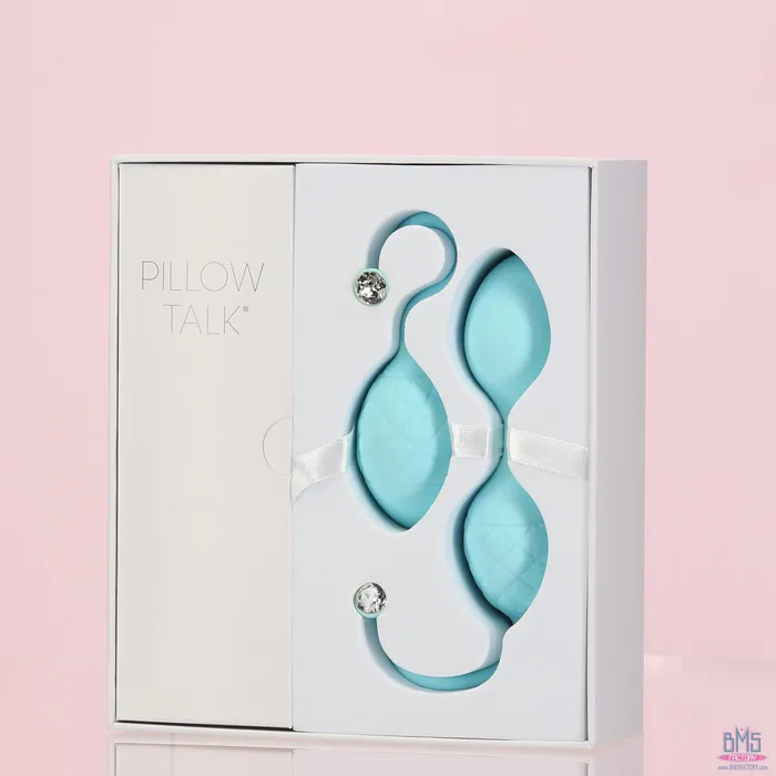 Pillow Talk Pillow Talk Frisky Kegel Balls Teal Female Sex Toys