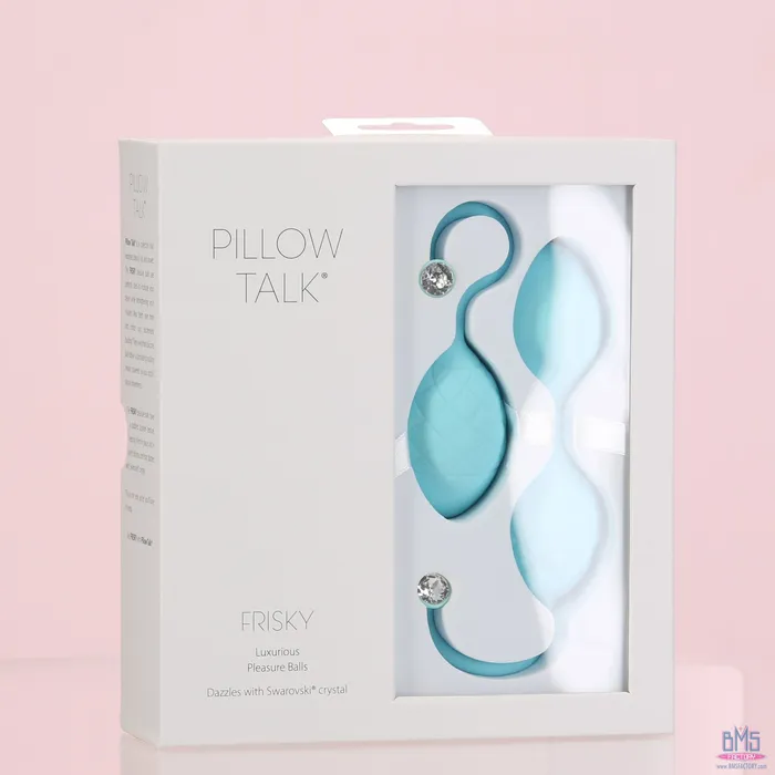 Pillow Talk Pillow Talk Frisky Kegel Balls Teal Female Sex Toys