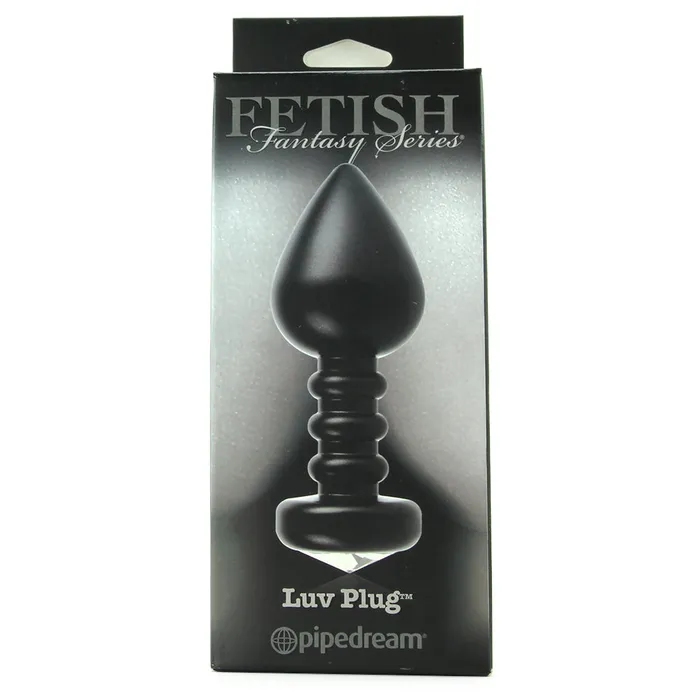 Pipedream Anal Fetish Fantasy Luv Plug in Black