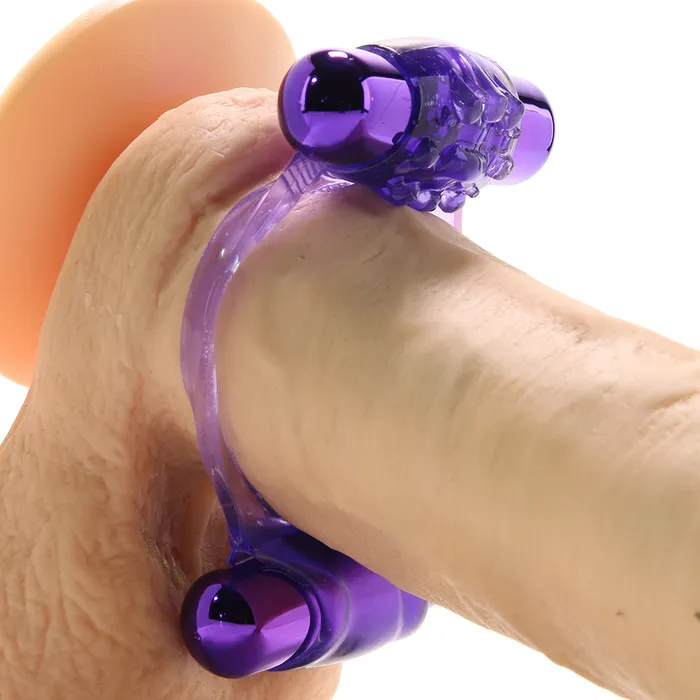 Pipedream DuoVibrating Super Ring in Purple Female Sex Toys Pipedream DuoVibrating Super Ring in Purple Female Sex Toys
