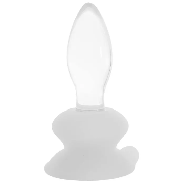 Pipedream Icicles No 91 Glass Plug in Clear Anal