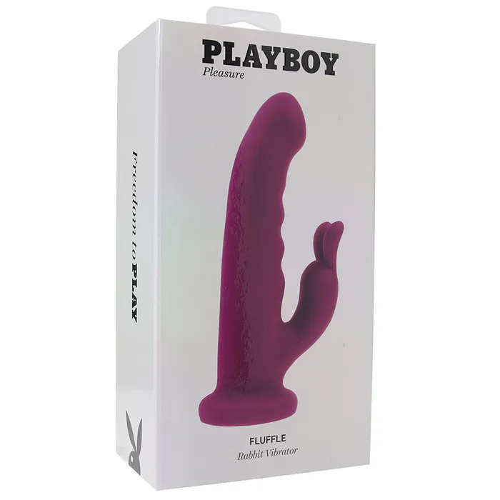 Playboy Fluffle Rabbit Vibe Evolved Novelties Vibrators