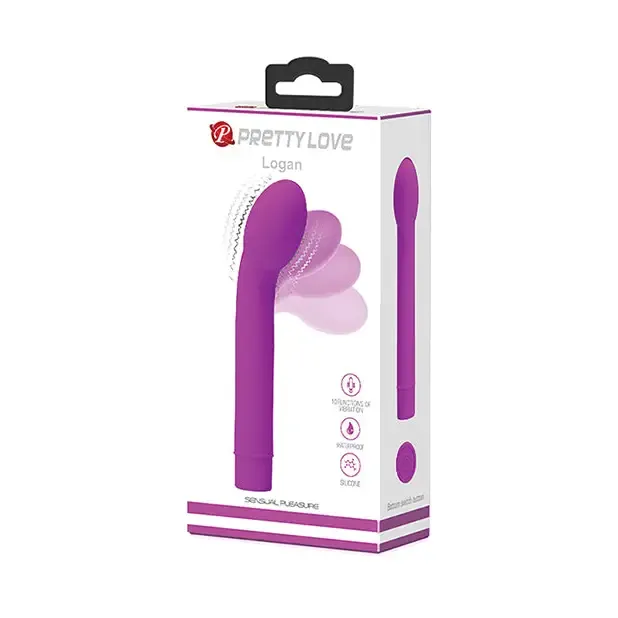 Pretty Love Vibrators Pretty Love Logan Bendable Battery G Fuchsia