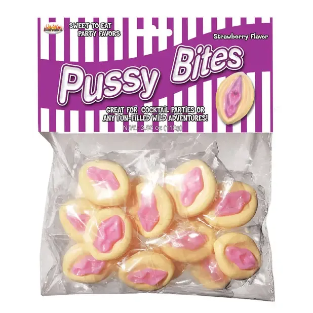 Pussy BitesStrawberry Hott Products Unlimited Male Sex Toys