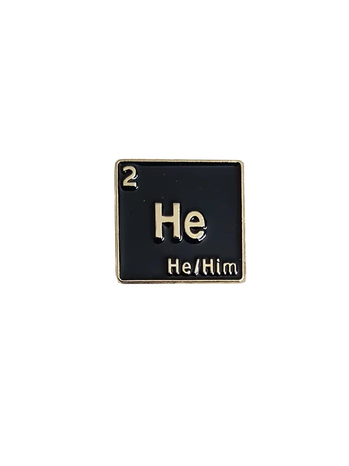 Queer Chemistry HeHim Pronoun Pin Yas Petit Poulet Vibrators