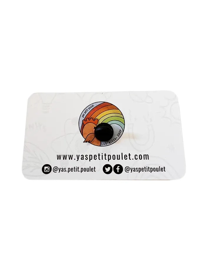 Queer Chemistry HeHim Pronoun Pin Yas Petit Poulet Vibrators