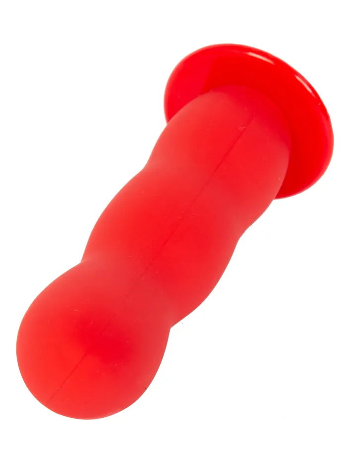 Red Textured StrapOn Harness Set One Size HonourSkintwocom Female Sex Toys