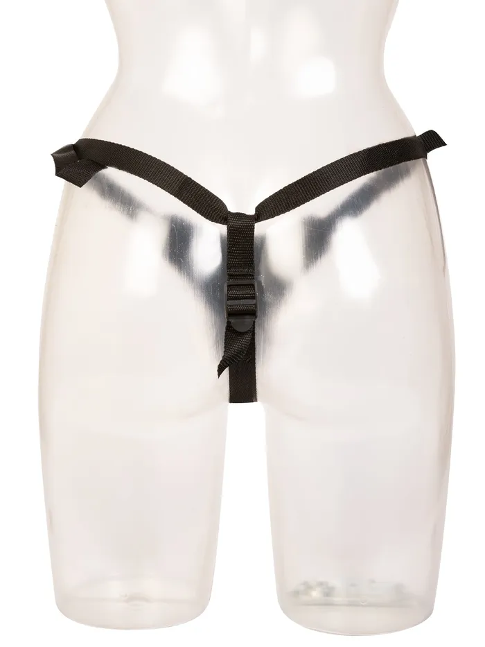 Red Textured StrapOn Harness Set One Size HonourSkintwocom Female Sex Toys