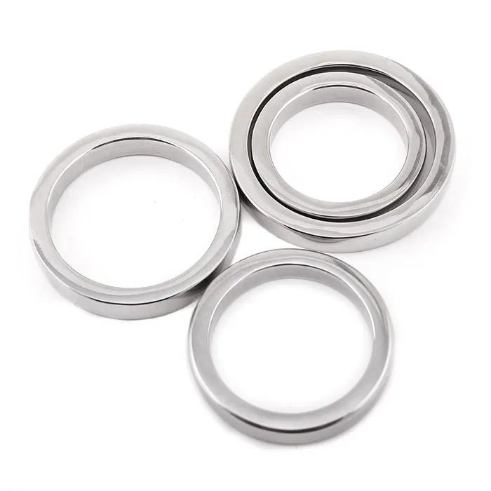 REGULATION Stainless Steel Cockring Dildos
