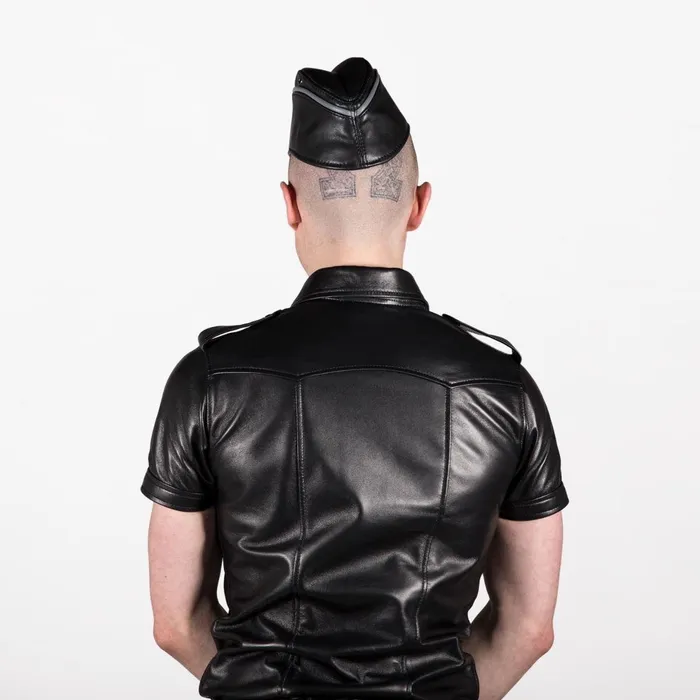 Restraints Leather Uniform Forage Cap Rufstok