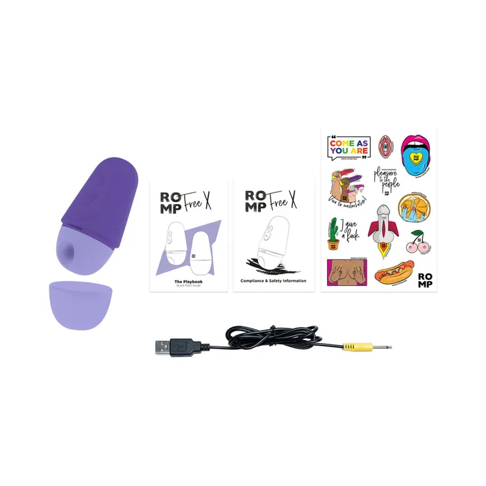 ROMP Free X Pleasure Air Clitoral Suction Toy ROMP Female Sex Toys