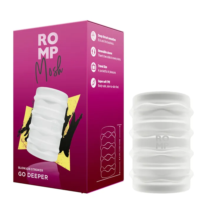 ROMP Male Sex Toys ROMP Mosh Blow Job Stroker Frost