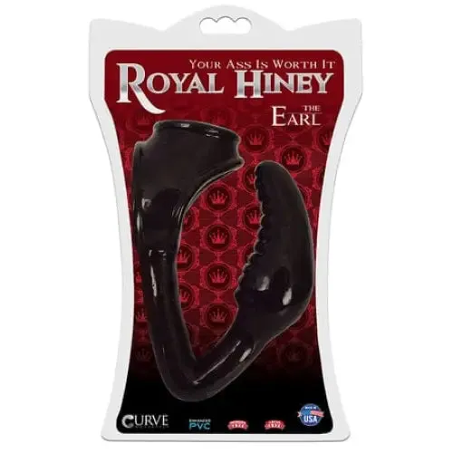 Royal Hiney Red The Earl Black Curve Toys Anal