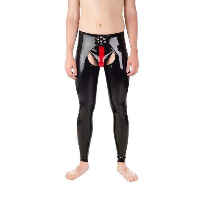 Rubber Skin Chaps Black REGULATION Dildos